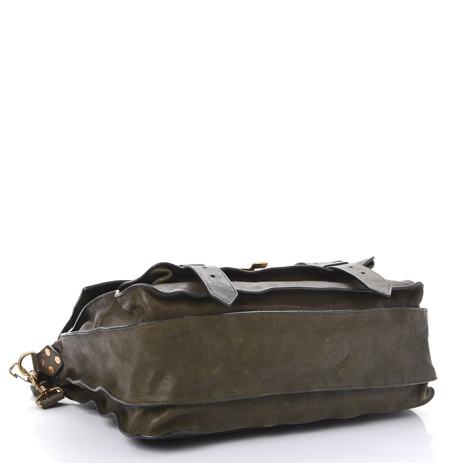 Proenza Schouler Lambskin Large PS1 Satchel Military 4 of 14