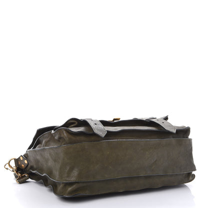 Proenza Schouler Lambskin Large PS1 Satchel Military 4 of 14