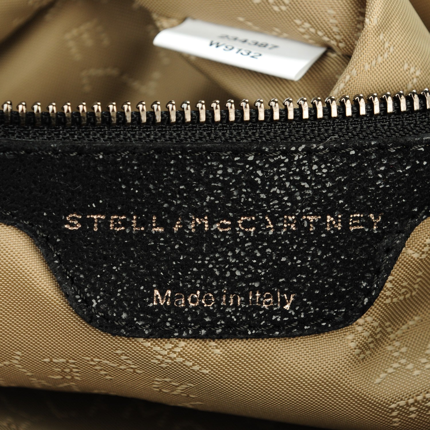 Stella McCartney Shaggy Deer Fold Over Falabella Tote Black 9 of 9