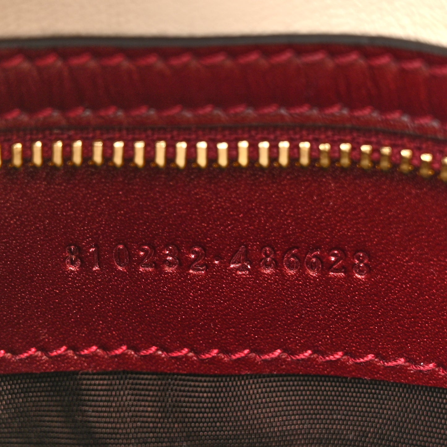 Ancora Calfskin Web Medium Jackie 1961 Hobo Rosso