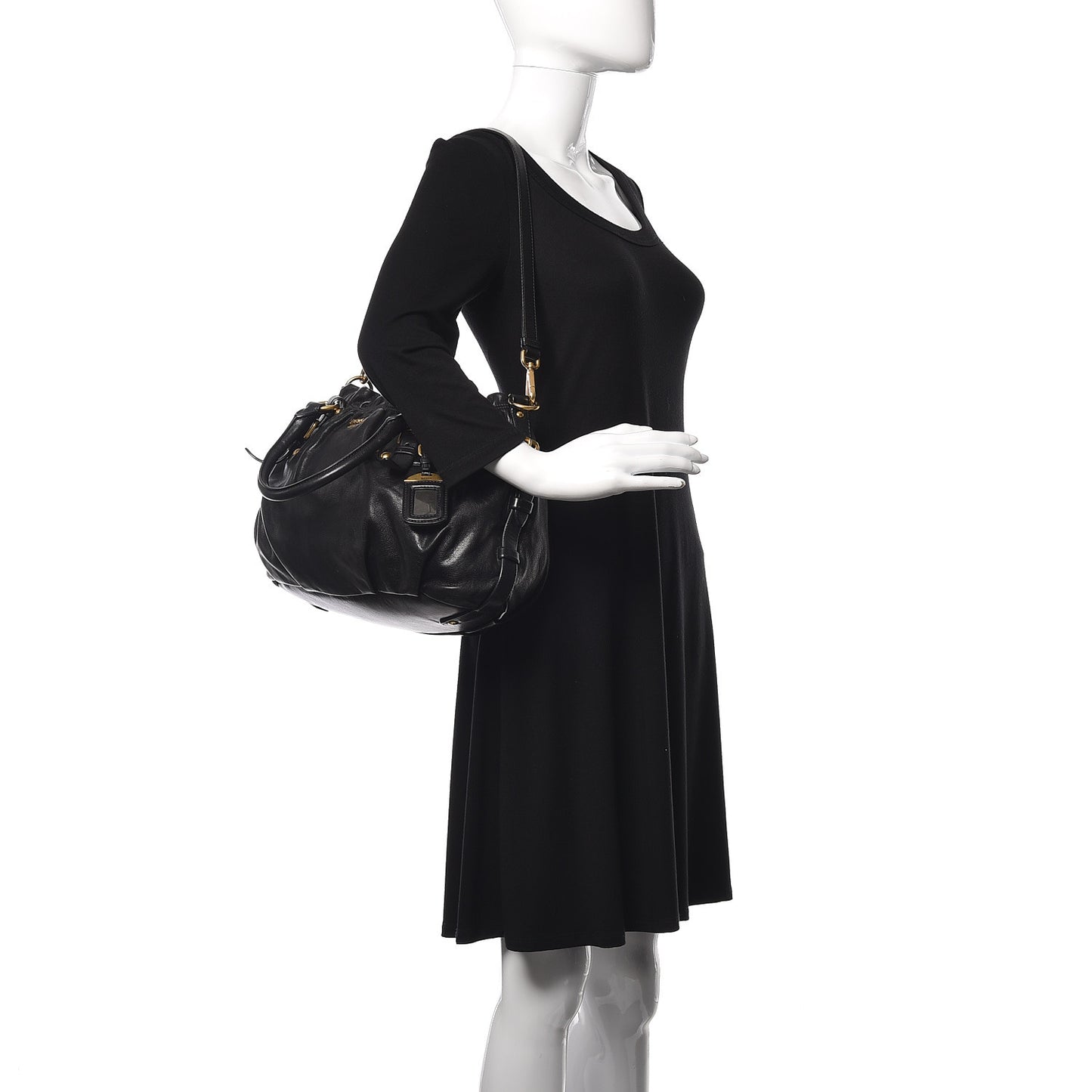 Soft Calf Tote Black