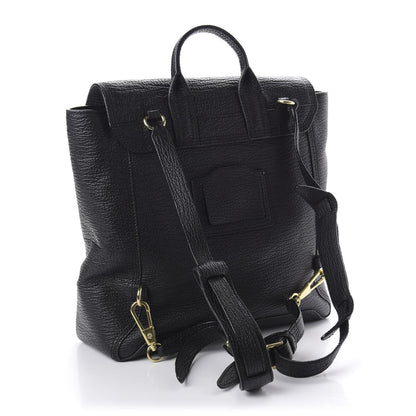 3.1 Phillip Lim 3.1 Textured Calfskin Pashli Backpack Black 2 of 9