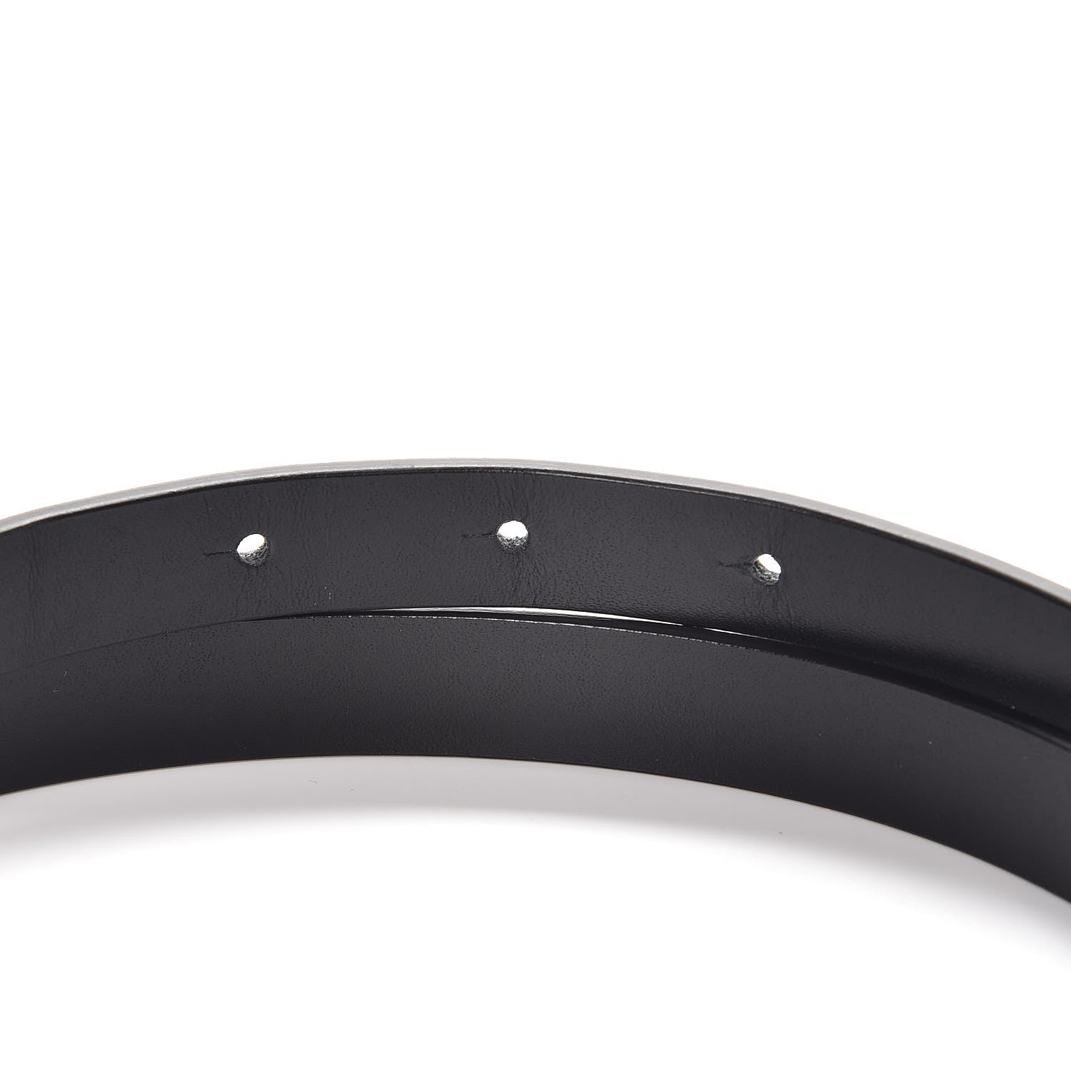 Gucci Calfskin G Logo Belt 75 30 Black 5 of 7