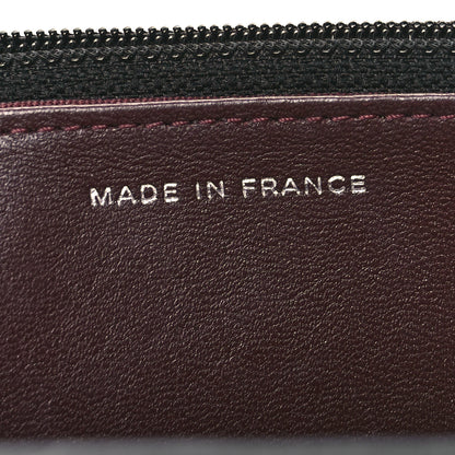 Chanel Lambskin Quilted Wallet On Chain WOC Black 7 of 12