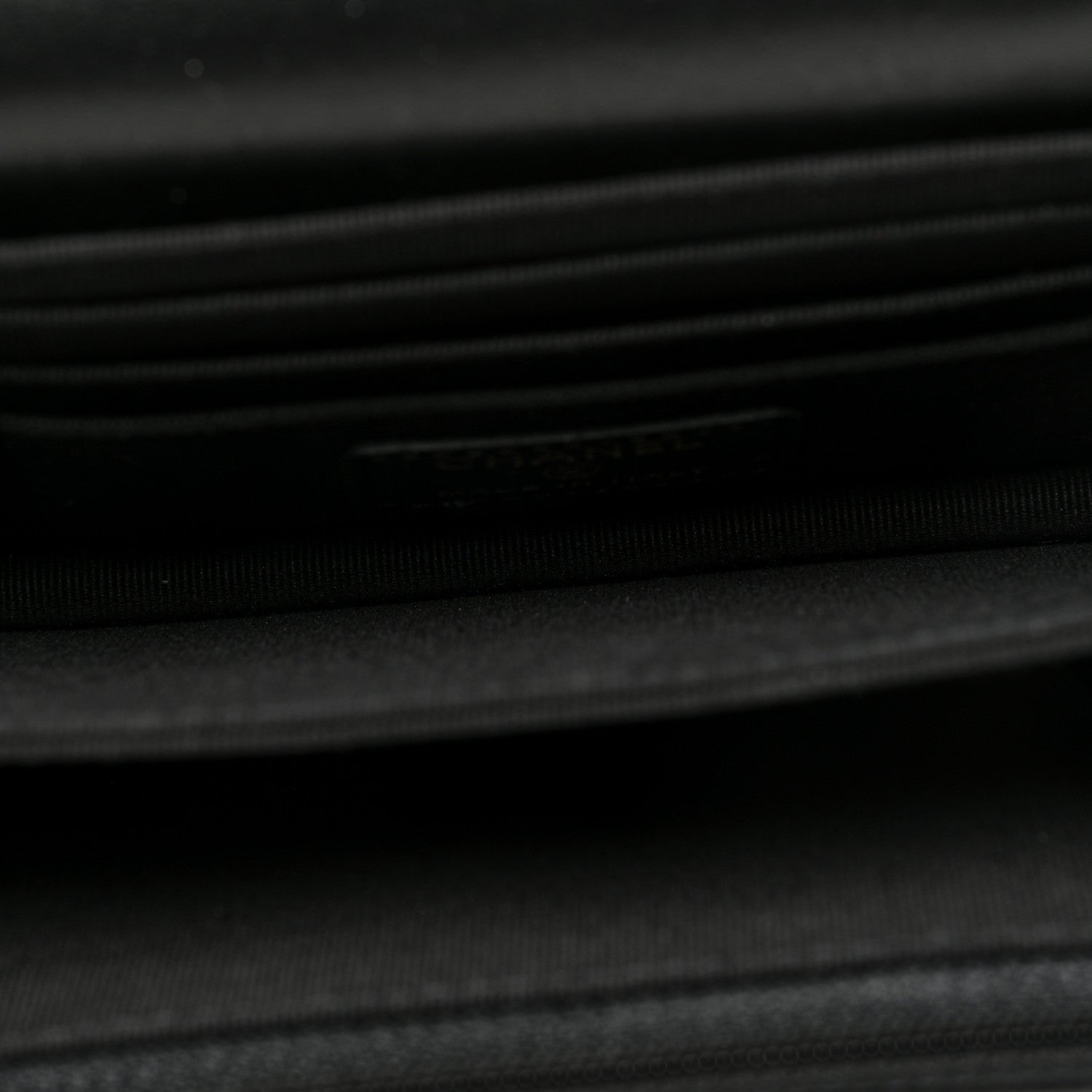 Chanel Calfskin Quilted Mini Maxi Pearls Wallet On Chain WOC Black 5 of 11