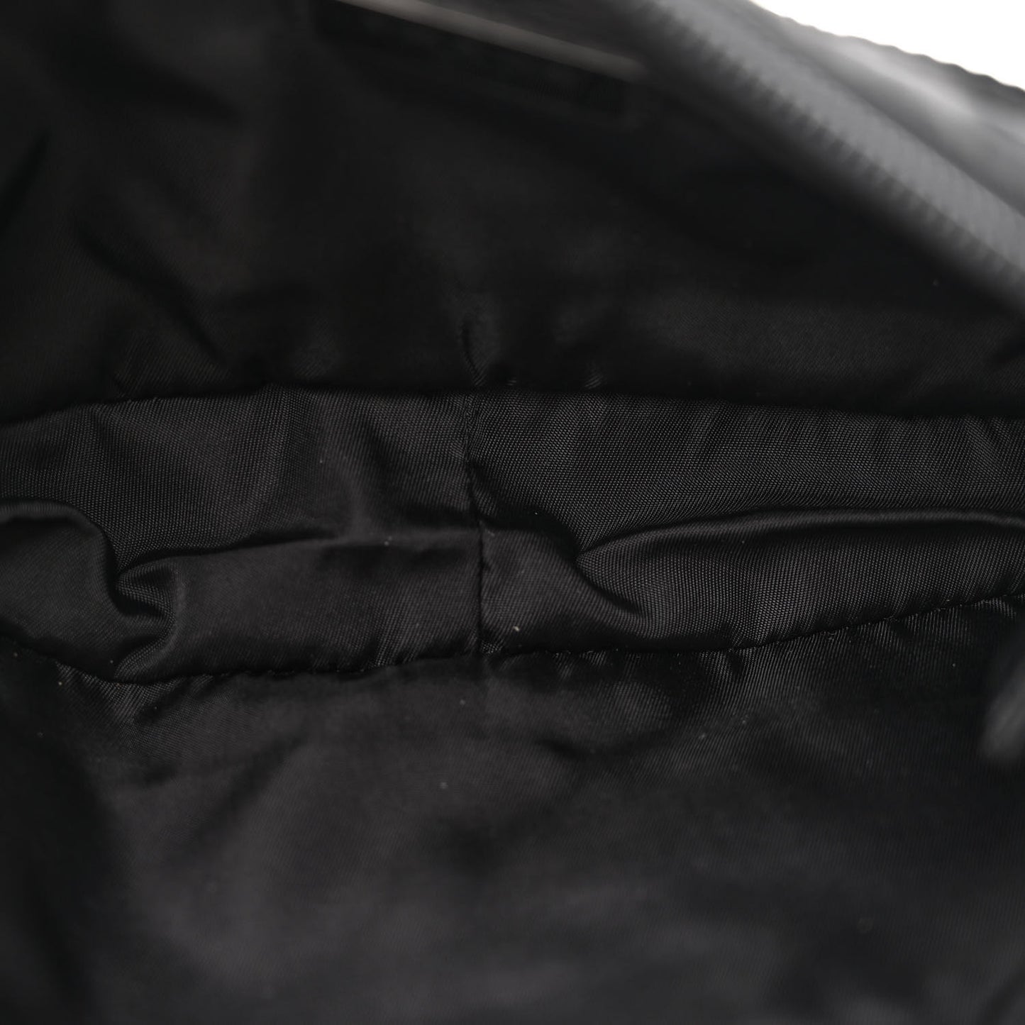 Re-Nylon Saffiano Belt Bag Black
