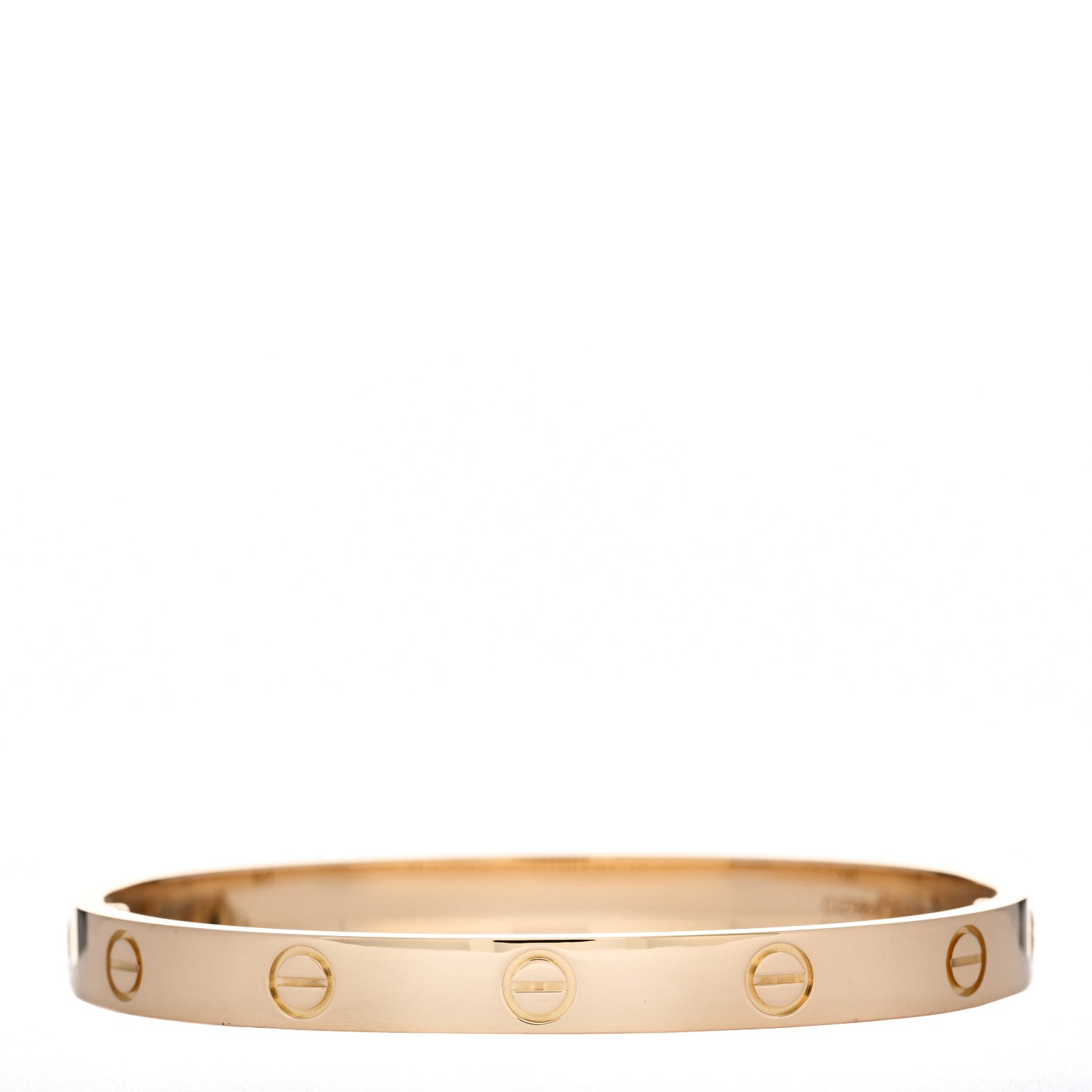 Cartier 18K Yellow Gold LOVE Bracelet 17 2 of 6