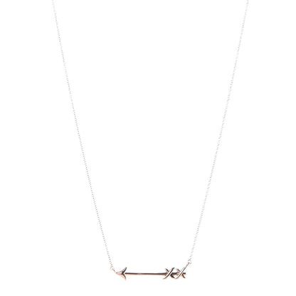 Tiffany 18K Rose Gold Small Paloma's Graffiti Arrow Pendant Necklace 1 of 8