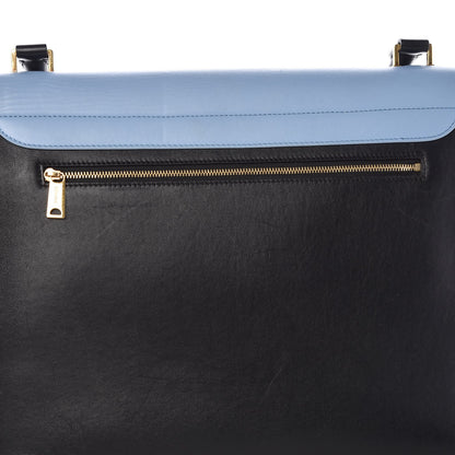 Celine Smooth Calfskin Large Tri-Color Trapeze Blue Lavender 13 of 13