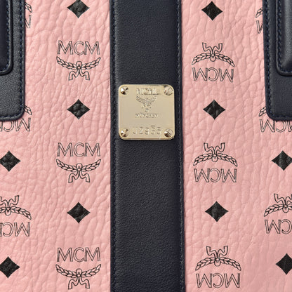 MCM Visetos Medium Liz Reversible Shopper Tote Soft Pink 14 of 14