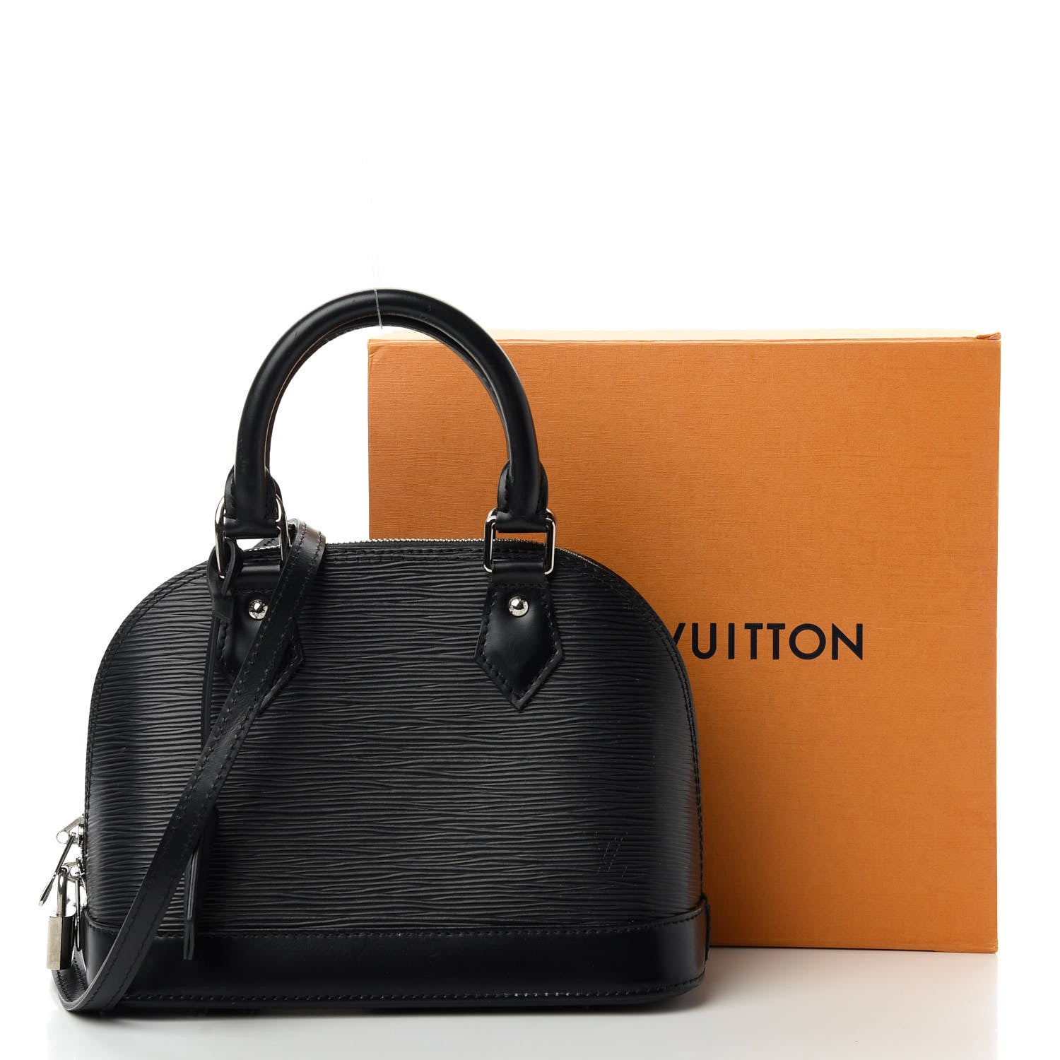 Louis Vuitton Epi Alma BB Black 12 of 12