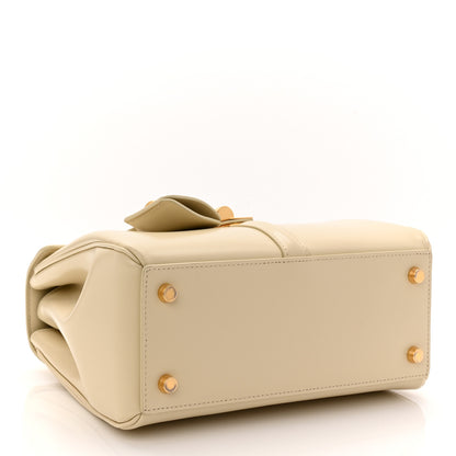 Celine Satinated Calfskin Small 16 Top Handle Bag Beige 6 of 25