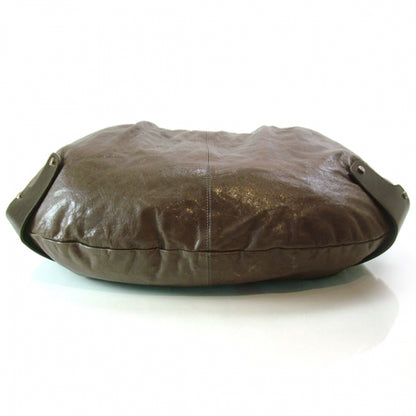 FASHIONPHILE MarniLeatherBalloonMessengerBrown 5 of 12