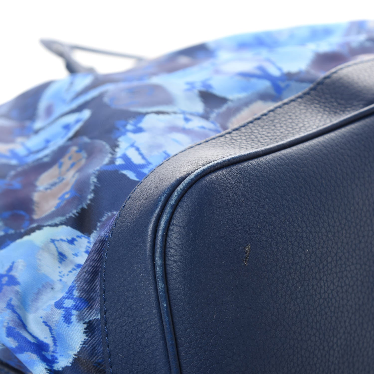 Louis Vuitton Nylon Monogram Ikat Noefull MM Grand Blue 9 of 22