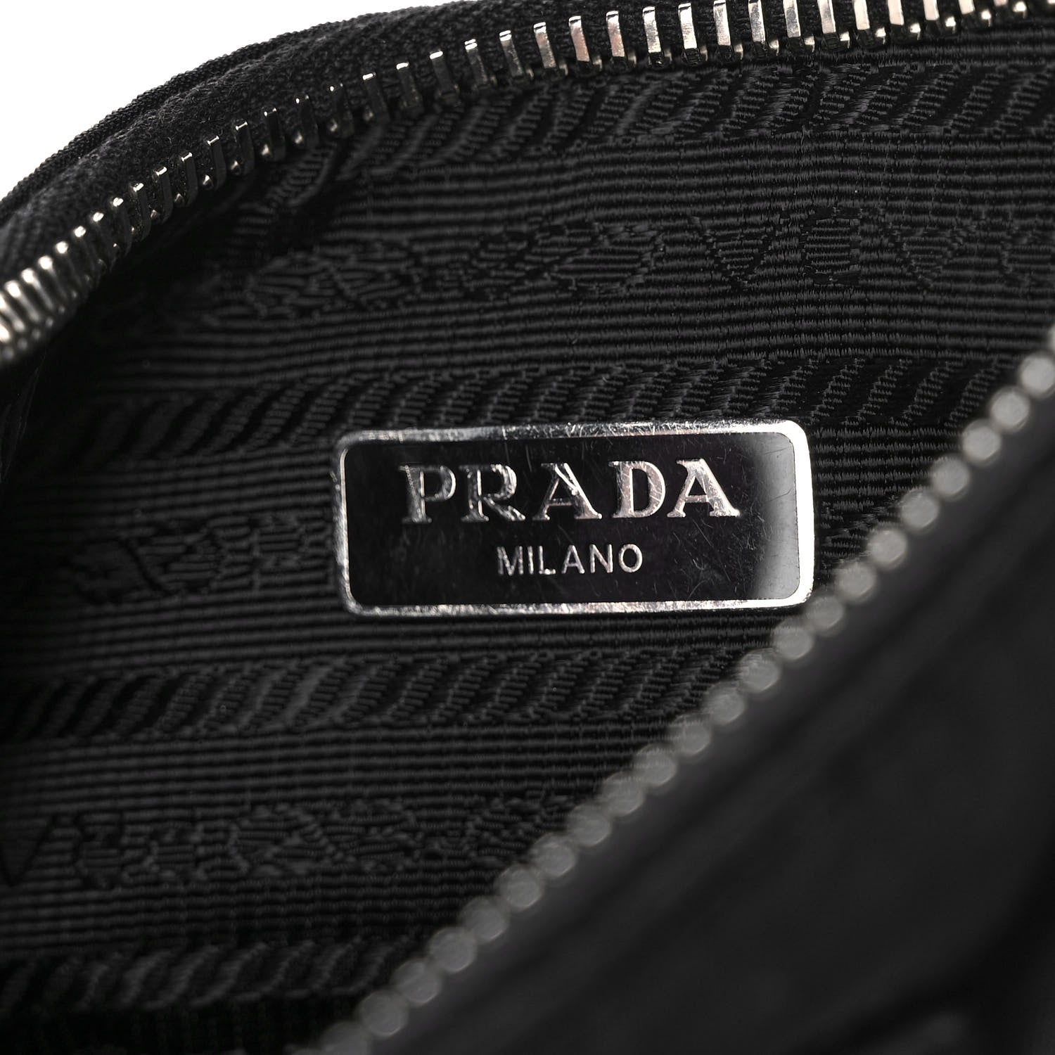 Prada Nylon Re-Edition 2005 Shoulder Bag Black 6 of 17