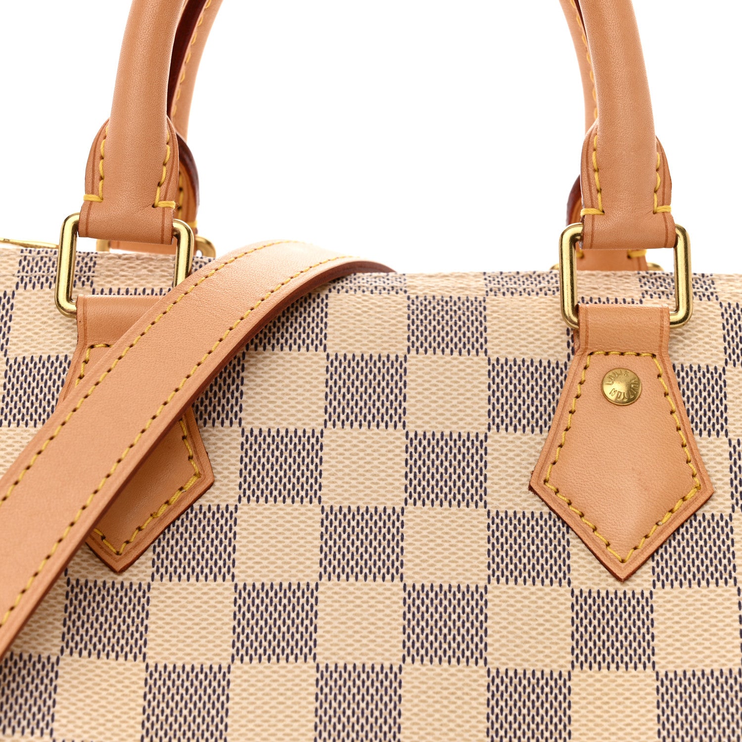 Louis Vuitton Damier Azur Speedy Bandouliere 25 8 of 10