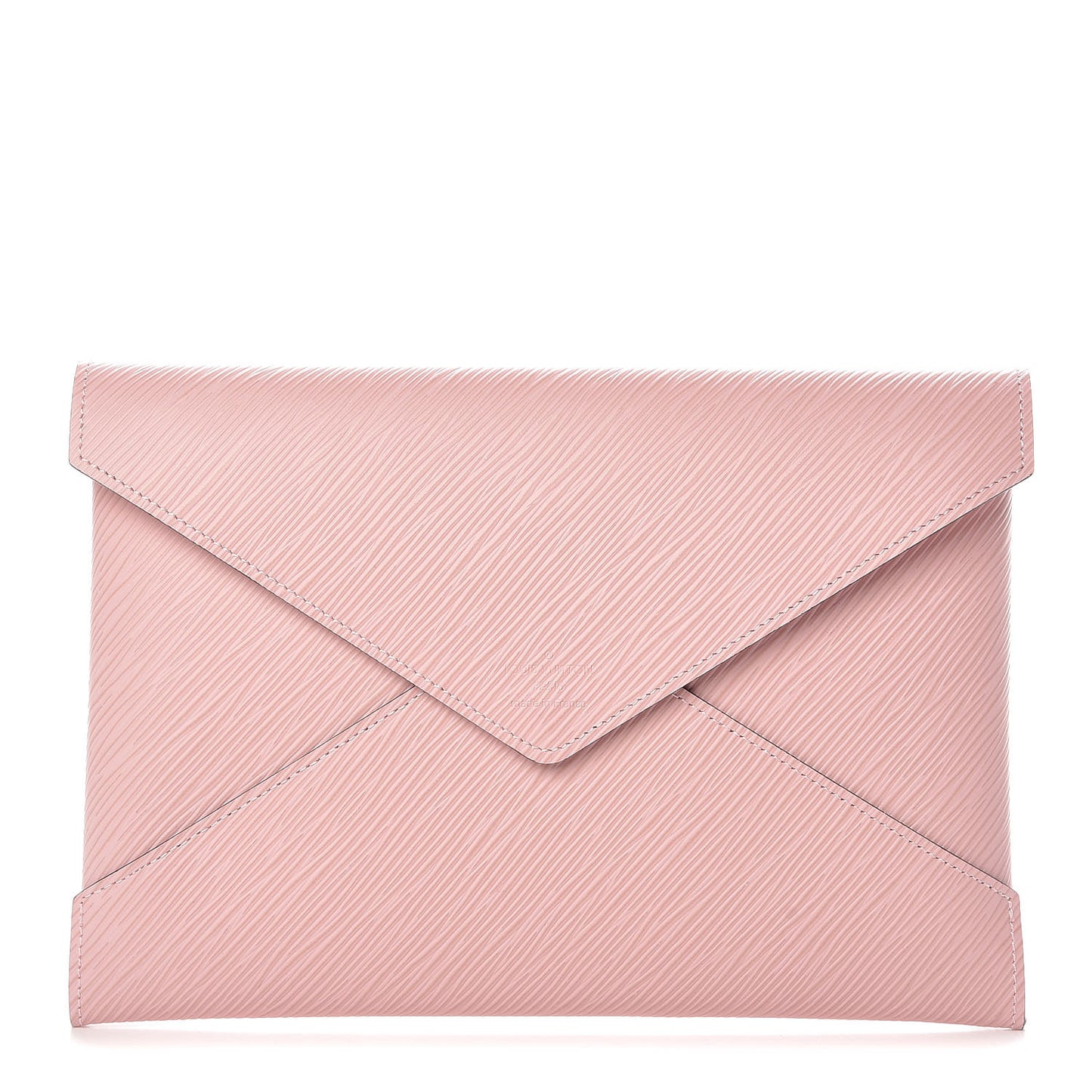 Epi Large Kirigami Pochette Insert Rose Ballerine