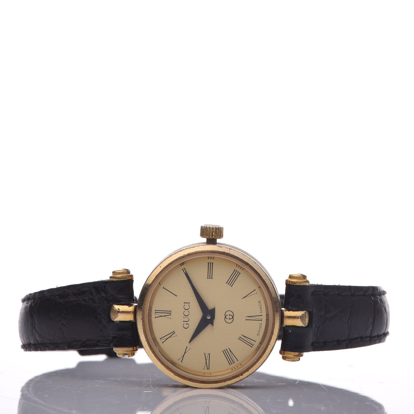 Stainless Steel Calfskin 21mm 2000L Quartz Watch