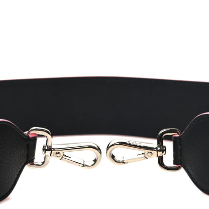 Fendi Calfskin Sequin Fun Fair Strap You Black Multicolor 3 of 5