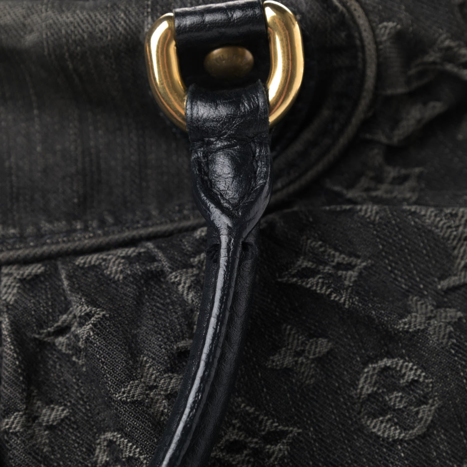 Louis Vuitton Denim Neo Cabby GM Black 7 of 8