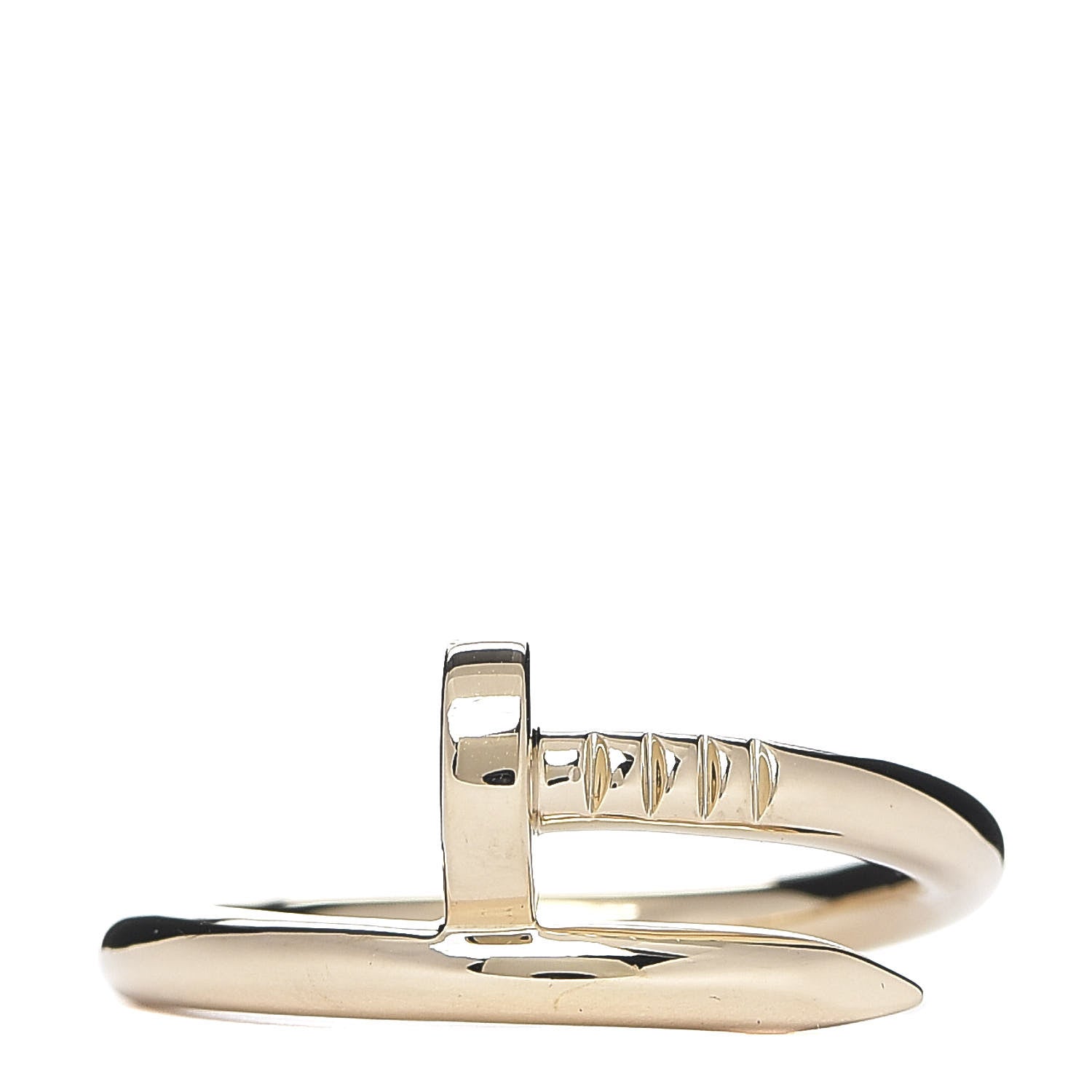 Cartier 18K Yellow Gold Juste Un Clou Ring 58 8.25 1 of 5