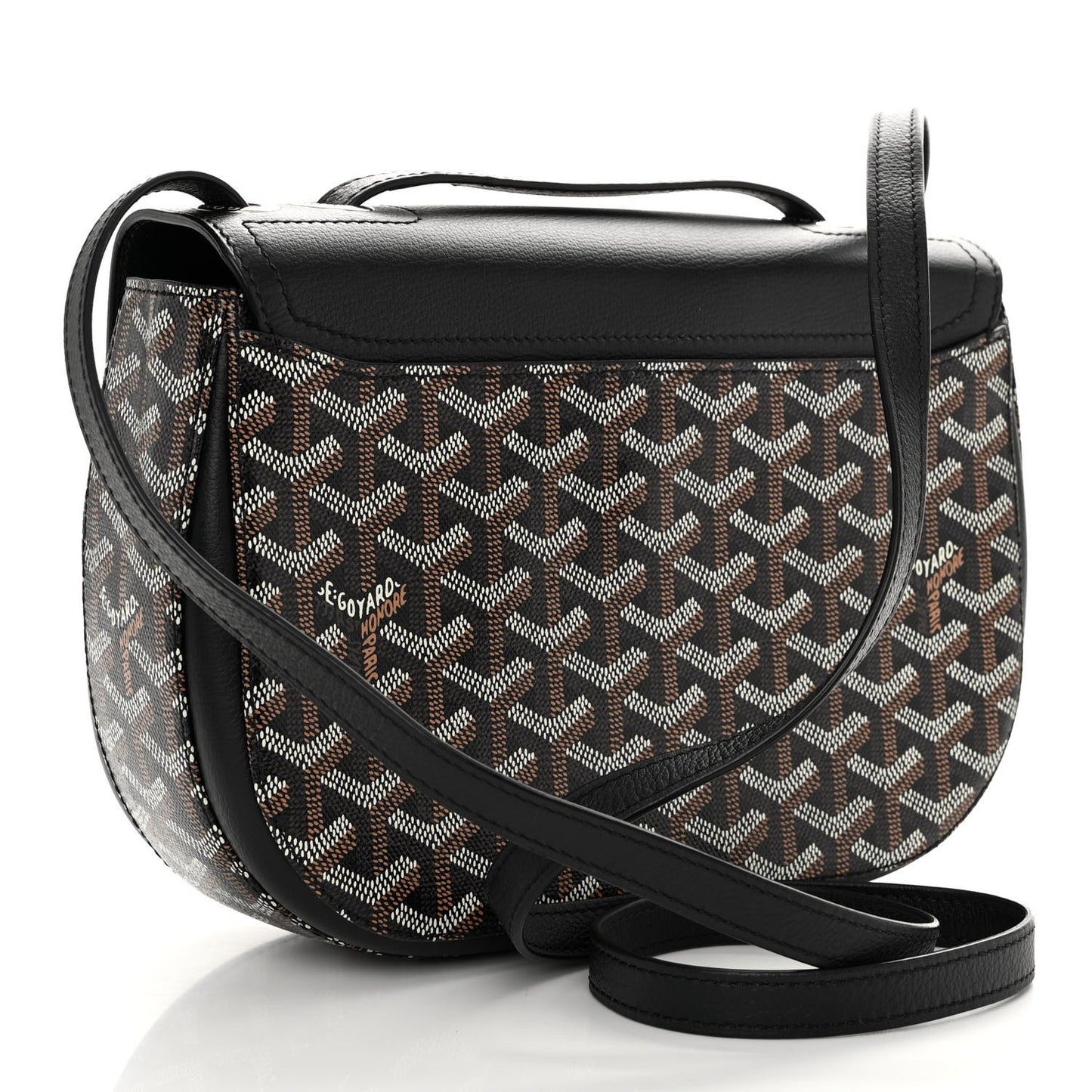 Goyardine 233 PM Shoulder Bag Black