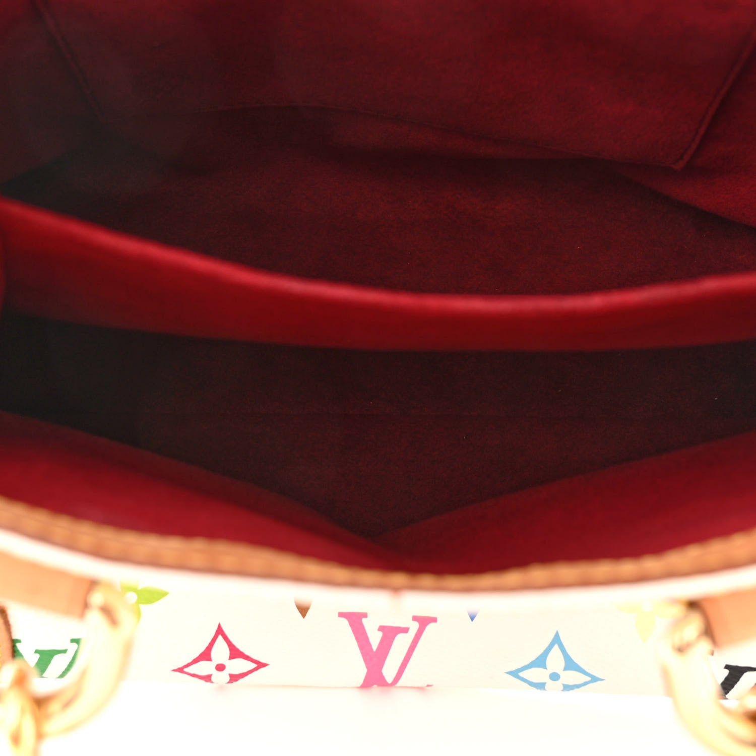 Louis Vuitton Monogram Multicolor Audra White 6 of 13