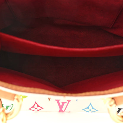 Louis Vuitton Monogram Multicolor Audra White 6 of 13