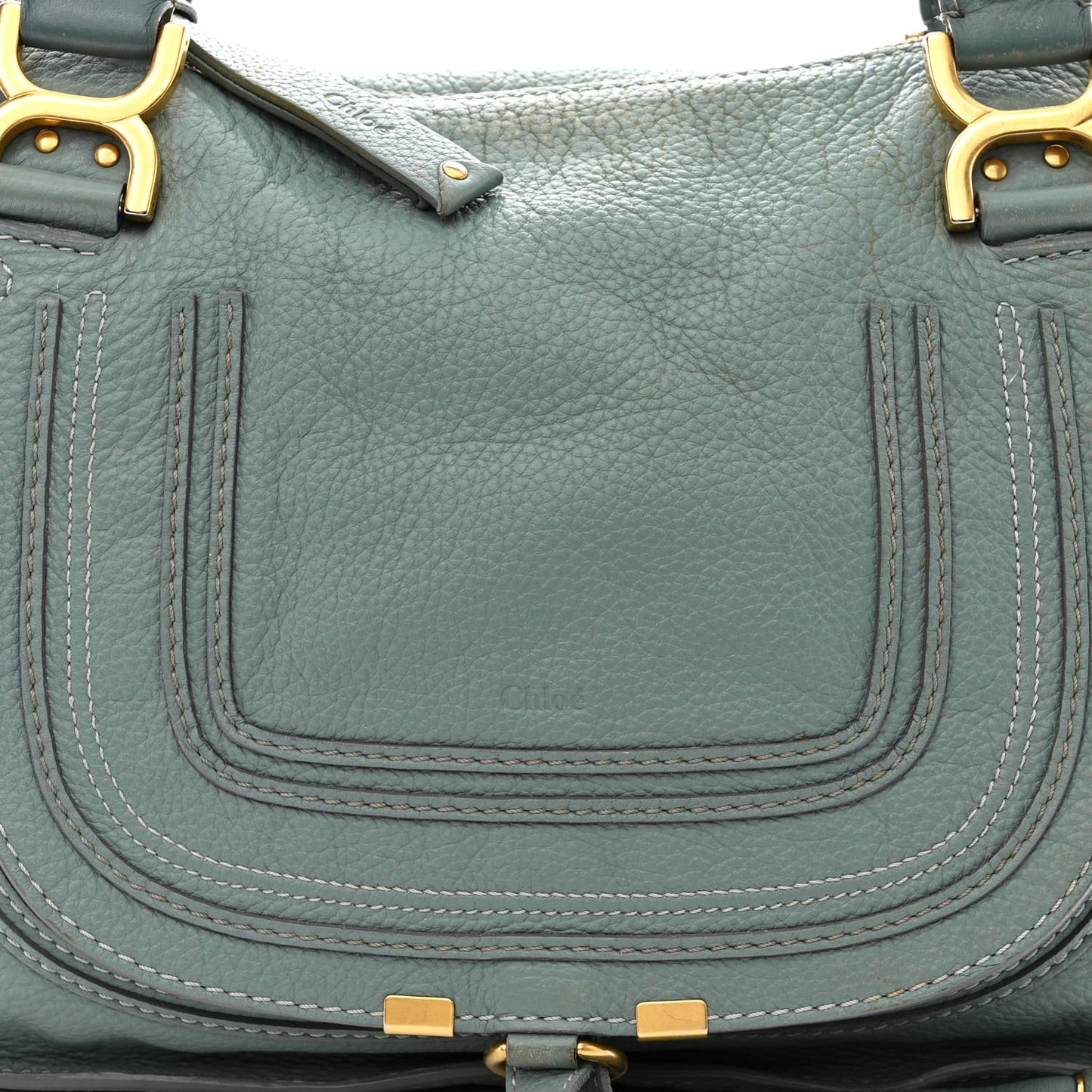 Calfskin Medium Marcie Satchel Fresh Mint