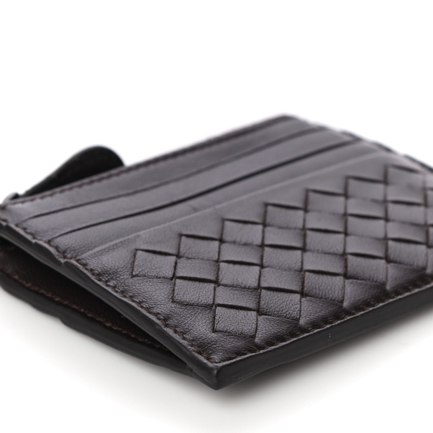 Bottega Veneta Nappa Intrecciato Zip Card Case 7 of 9