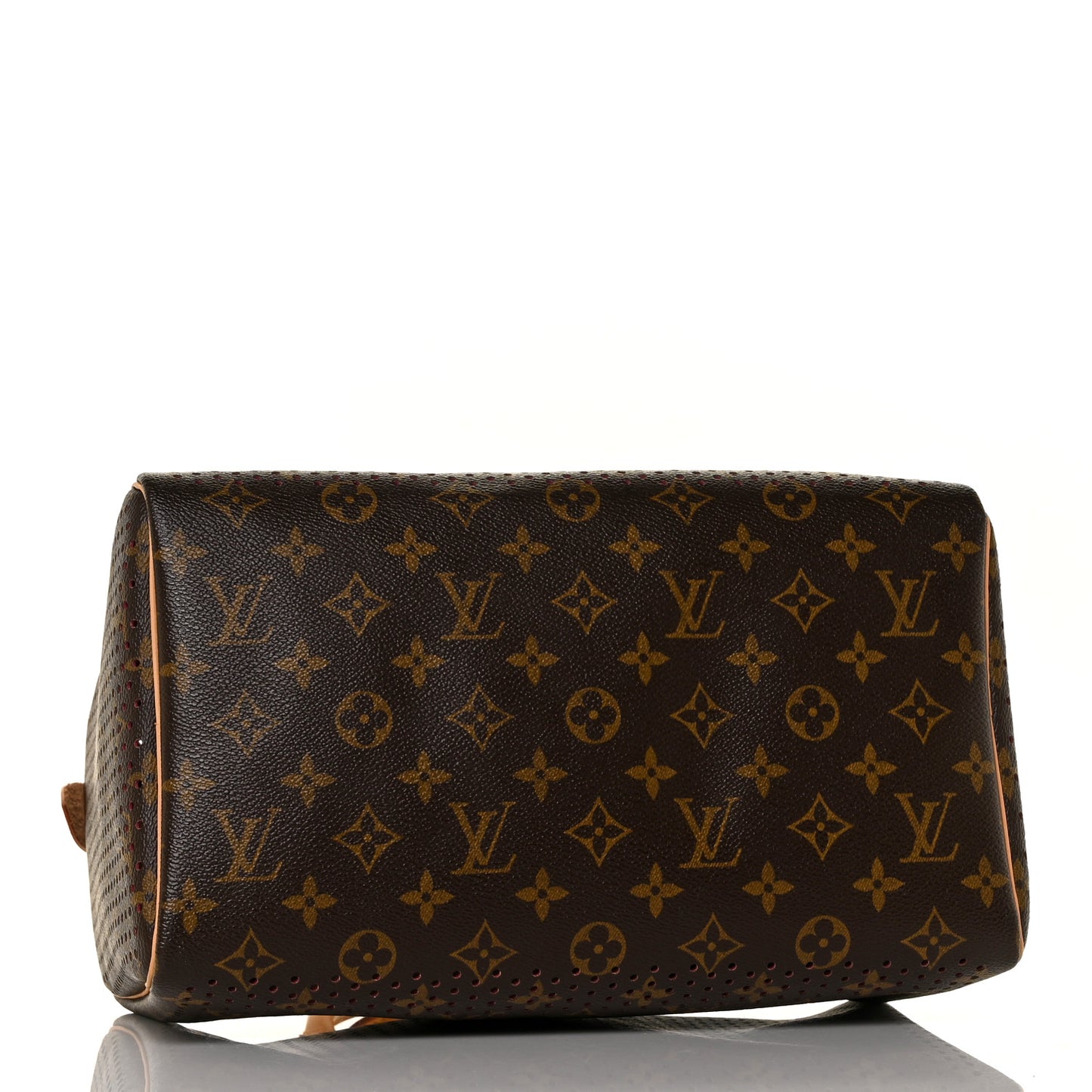 Monogram Perforated Speedy 30 Fuchsia