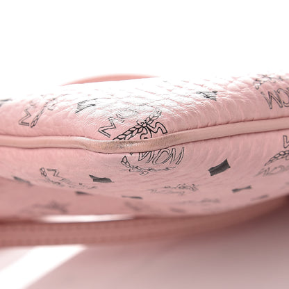 MCM Visetos Medium Crossbody Pouch Soft Pink 11 of 13
