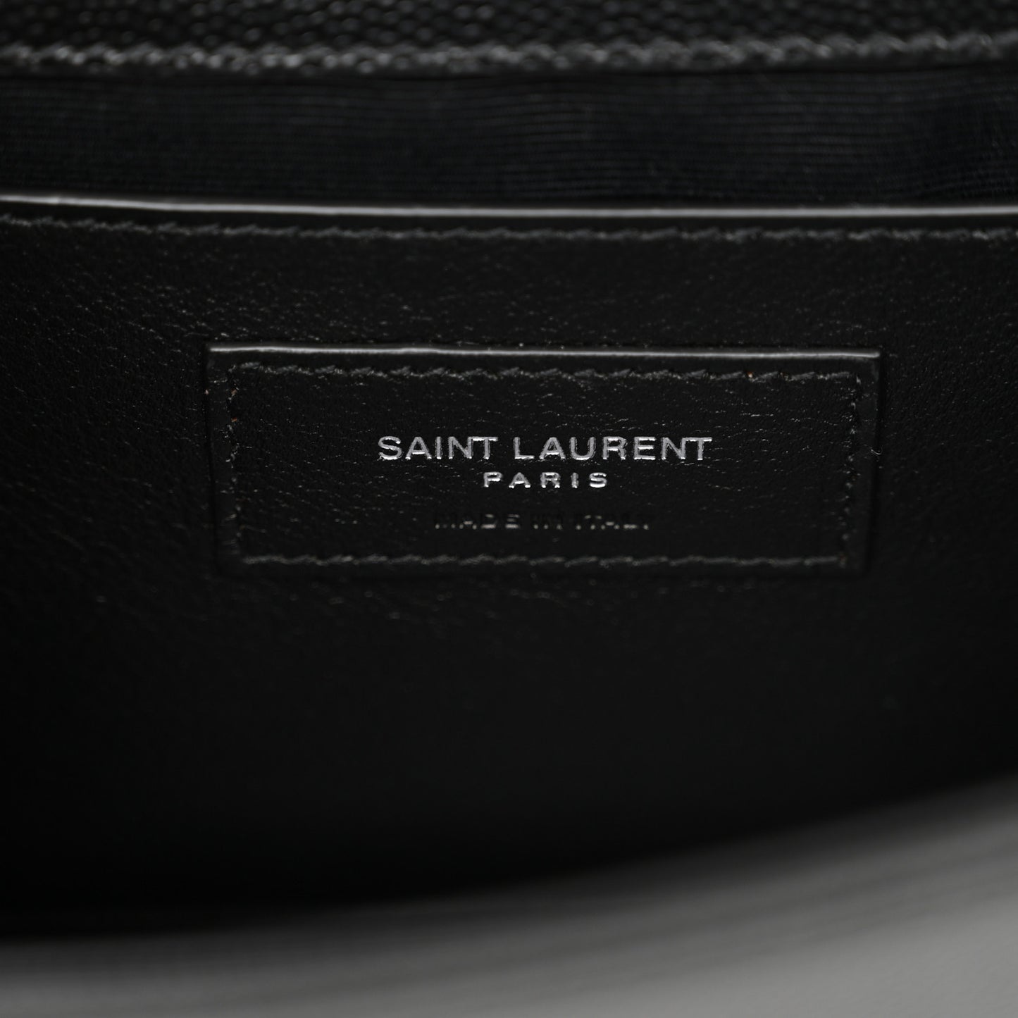 Grain De Poudre Small Monogram Kate Satchel Black