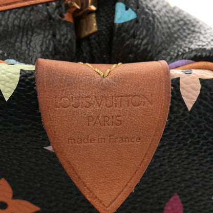 Louis Vuitton Monogram Multicolor Speedy 30 Black 6 of 11
