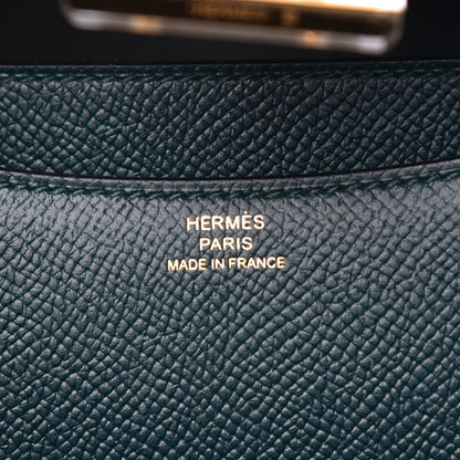 Hermes Epsom Constance 18 Vert Cypress 6 of 8