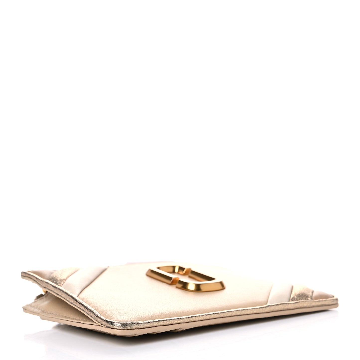Calfskin Glam Shot Top Zip Multi Wallet Curds Whey