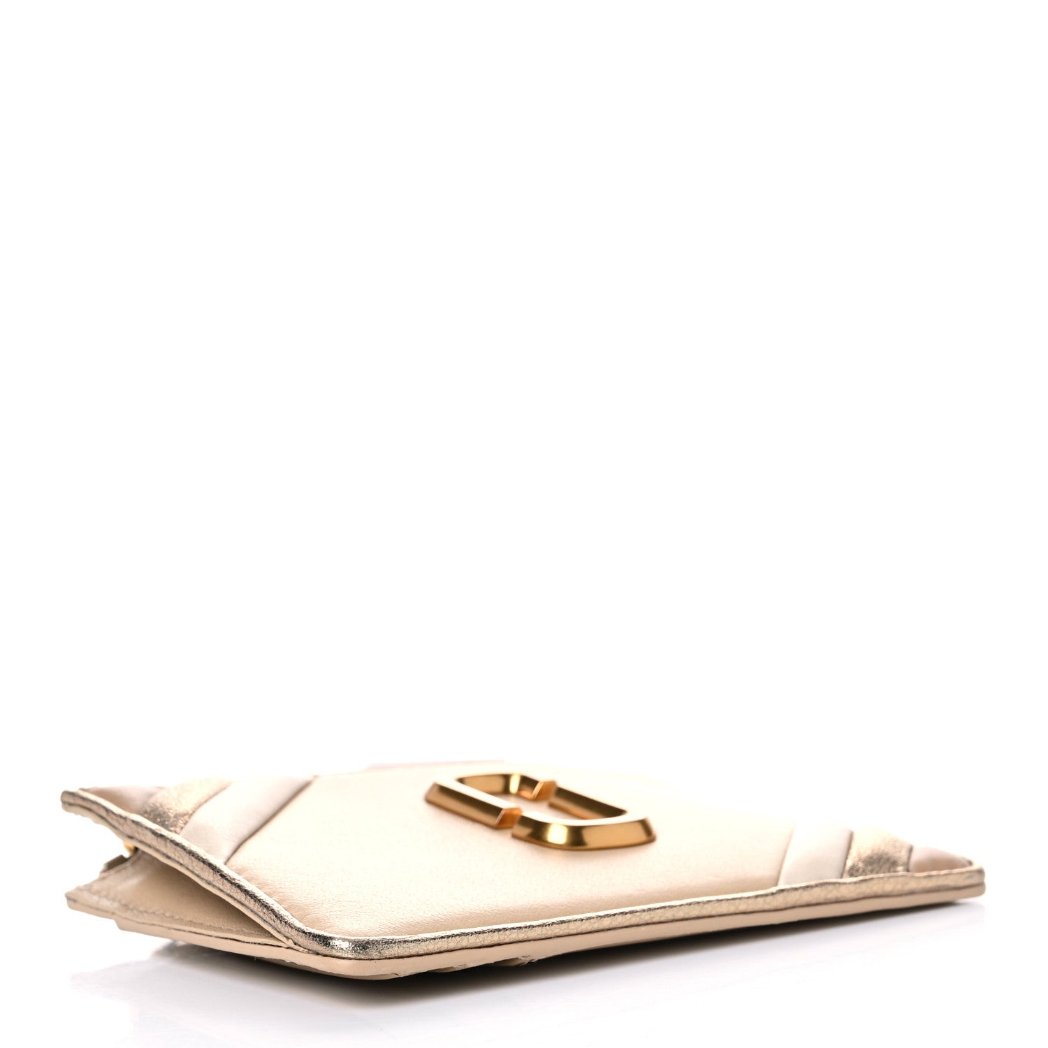 Marc Jacobs Calfskin Glam Shot Top Zip Multi Wallet Curds Whey 4 of 8