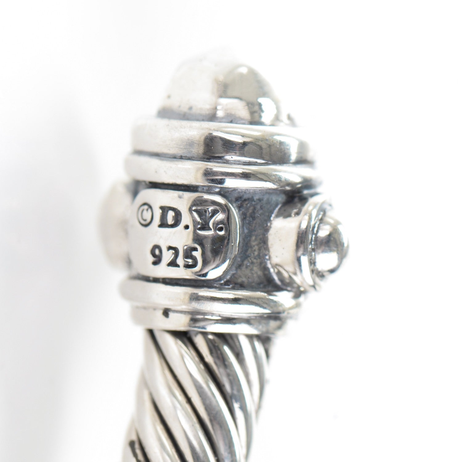 David Yurman Sterling Silver 5mm Renaissance Bracelet 4 of 4