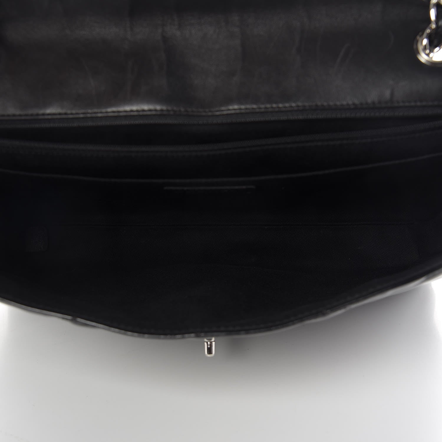 Chanel Vinyl Quilted In the Business Flap Bag Black 5 of 17