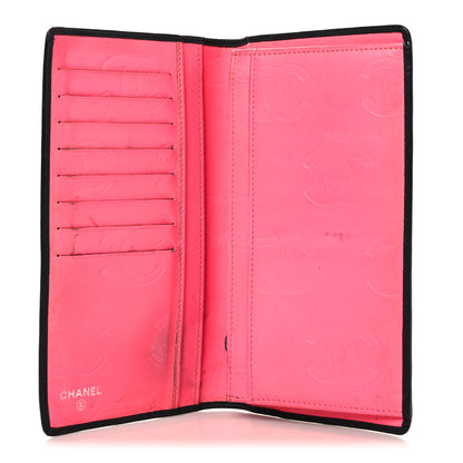 Chanel Calfskin Quilted Cambon Yen Wallet Black 5 of 11
