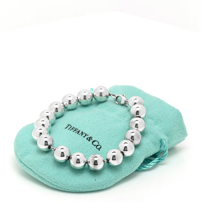 Tiffany Sterling Silver 10mm HardWear Ball Bracelet 6 of 6