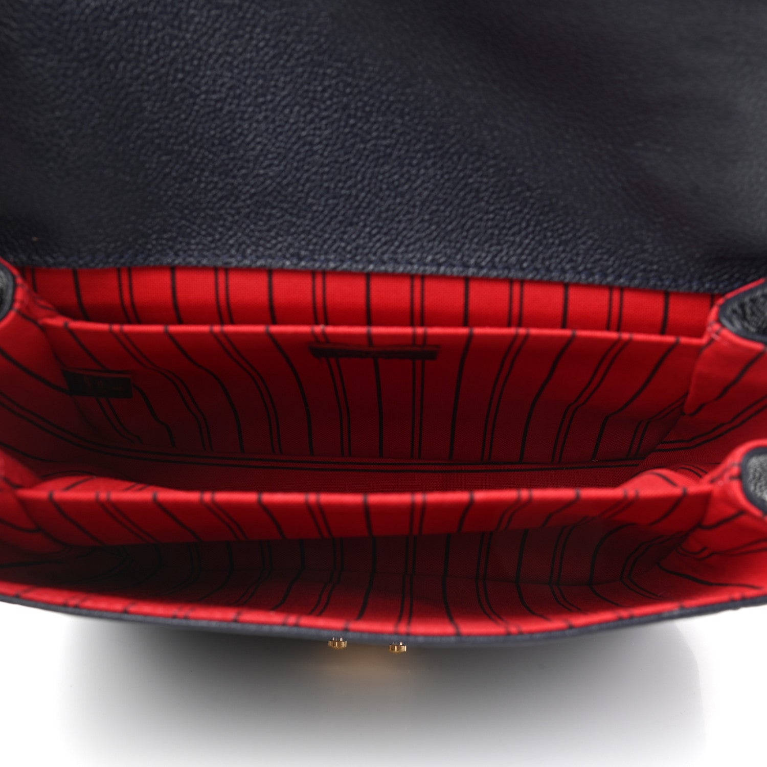 Louis Vuitton Empreinte Pochette Metis Marine Rouge 5 of 9