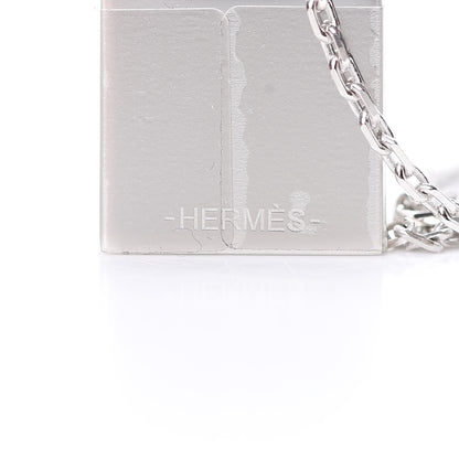 Hermes Swift Small O'Kelly Pendant Necklace Rose Mexico 4 of 6