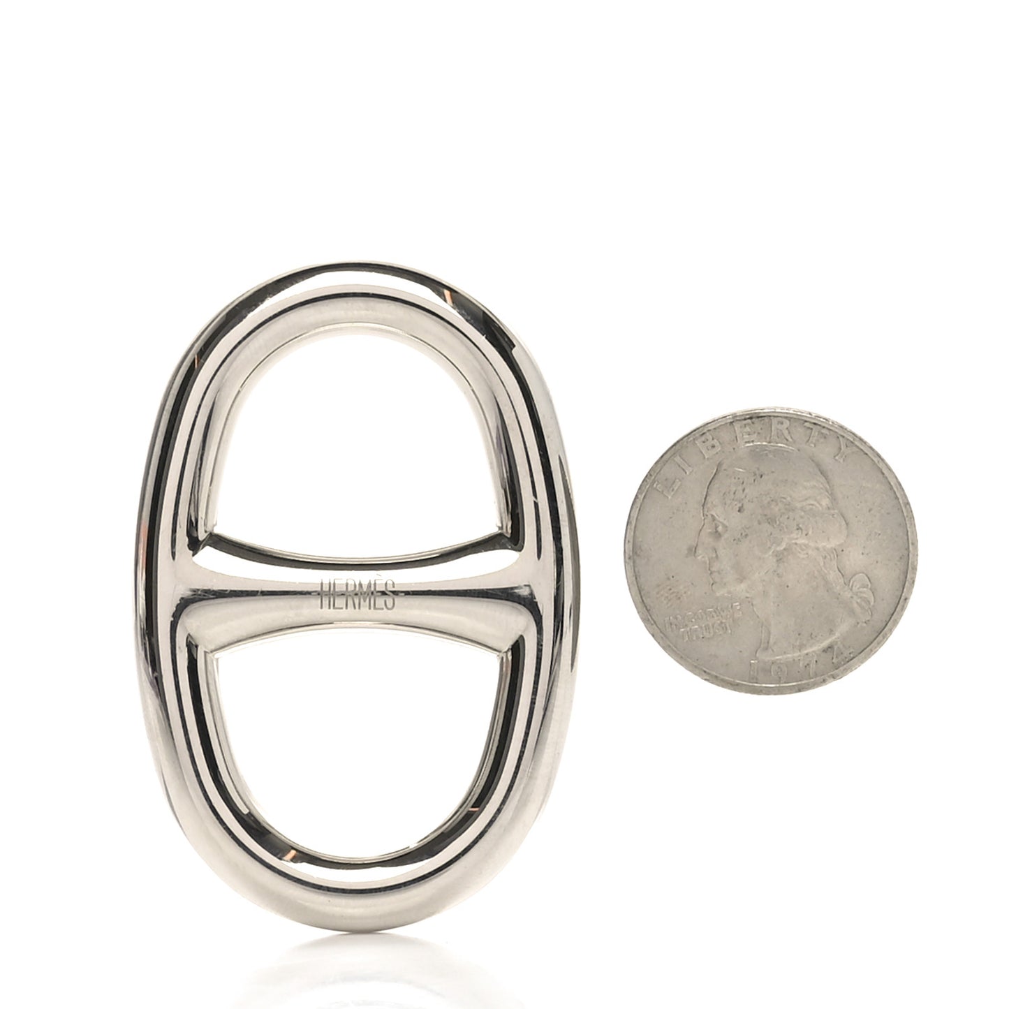 Palladium Chaine D'Ancre Scarf Ring