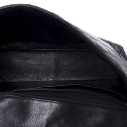 Chanel Caviar Quilted Jumbo Single Flap Black 5 of 9