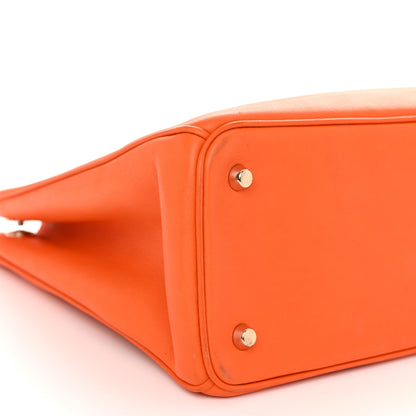 Christian Dior Smooth Calfskin Large Diorissimo Tote Orange 10 of 13