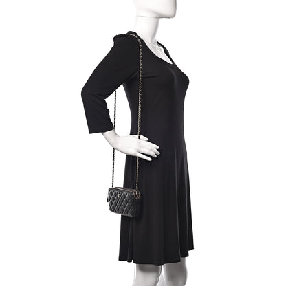 Chanel Caviar Quilted Small Clutch With Chain Black 2 of 14