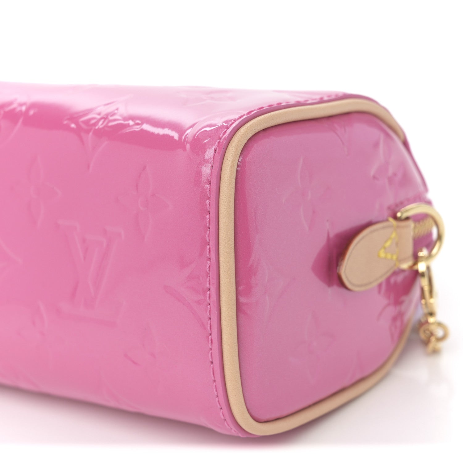 Louis Vuitton Vernis Monogram Nano Speedy Neon Pink 23 of 25