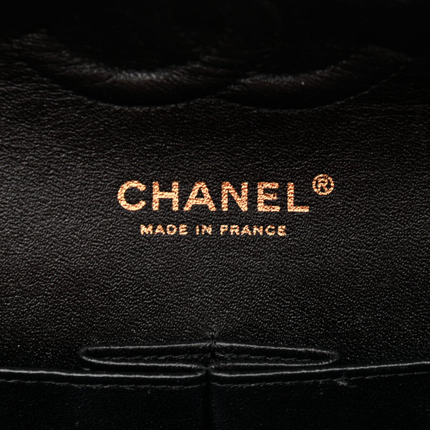 Lace Metallic Goatskin Medium Double Flap Gold