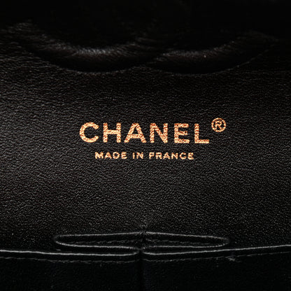 Chanel Lace Metallic Goatskin Medium Double Flap Gold 6 of 10